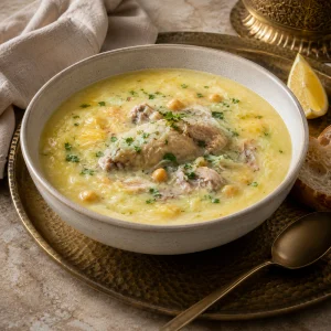 Chorba Beïda mit Huhn