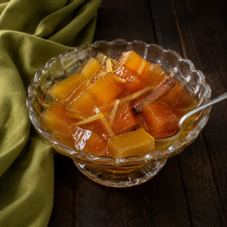 Doce de papaya au gingembre