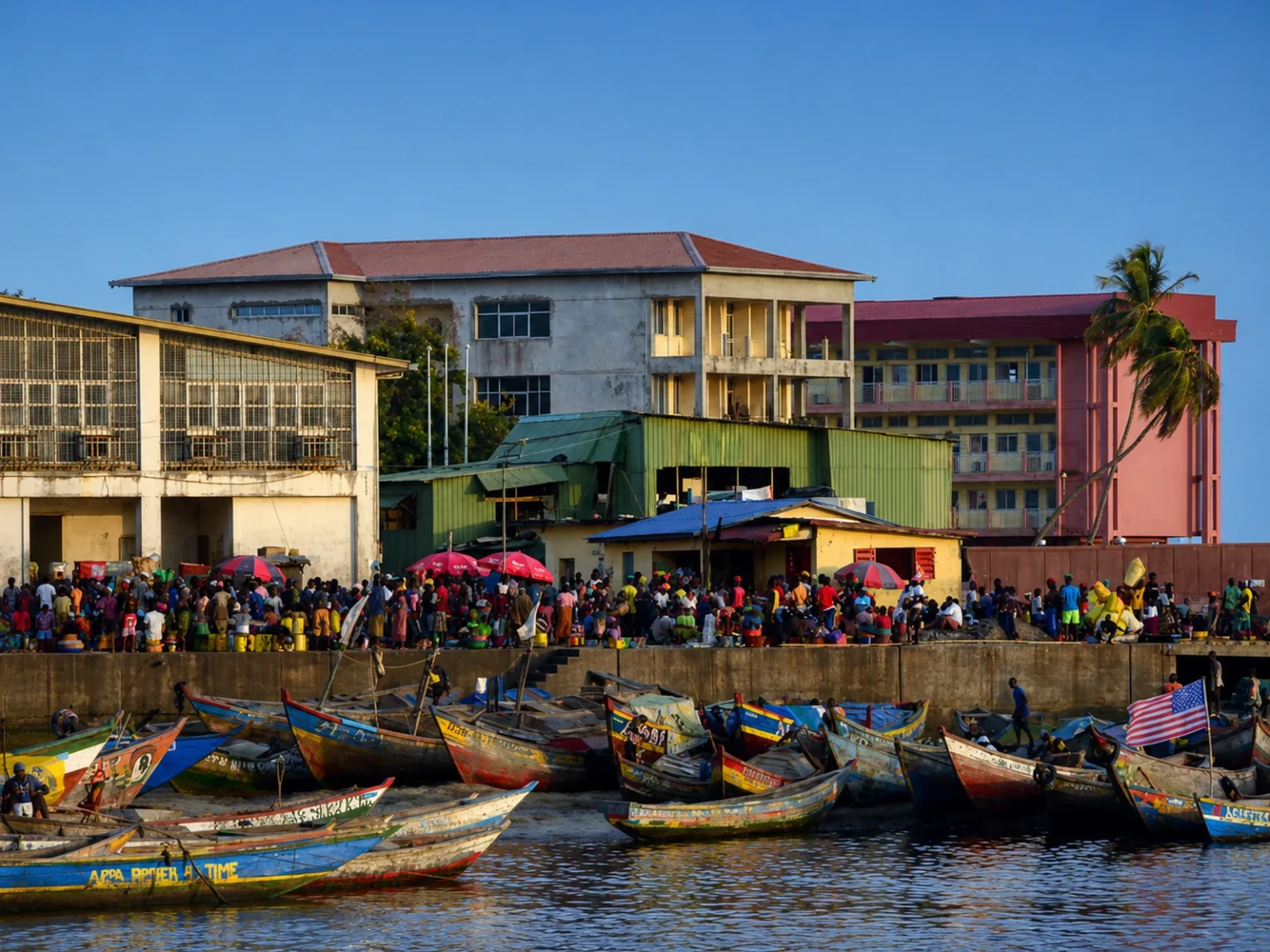 Paysage représentatif de la Guinée