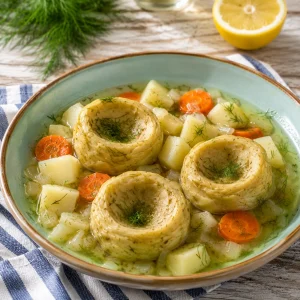 Trois fonds d’artichaut avec pommes de terre
