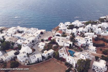 Montage de paysages de Folegandros