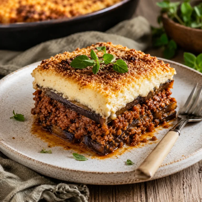 Moussaka grecque