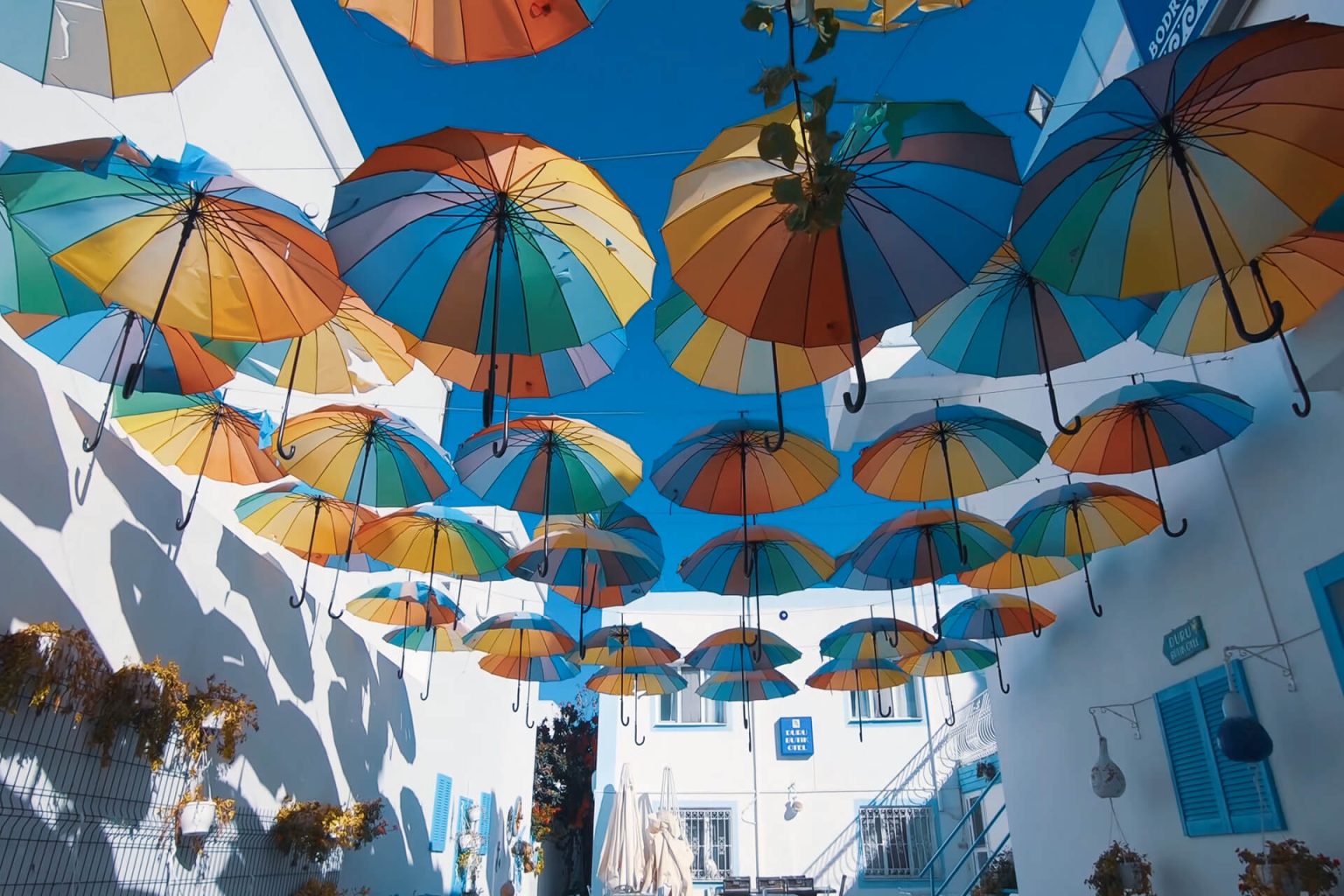 Uitzicht op Bodrum aan de Egeïsche kust