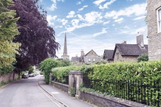 Historisch straatbeeld met groen in Kidlington