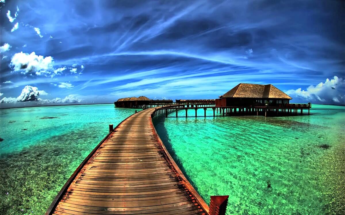 Turquoise lagune