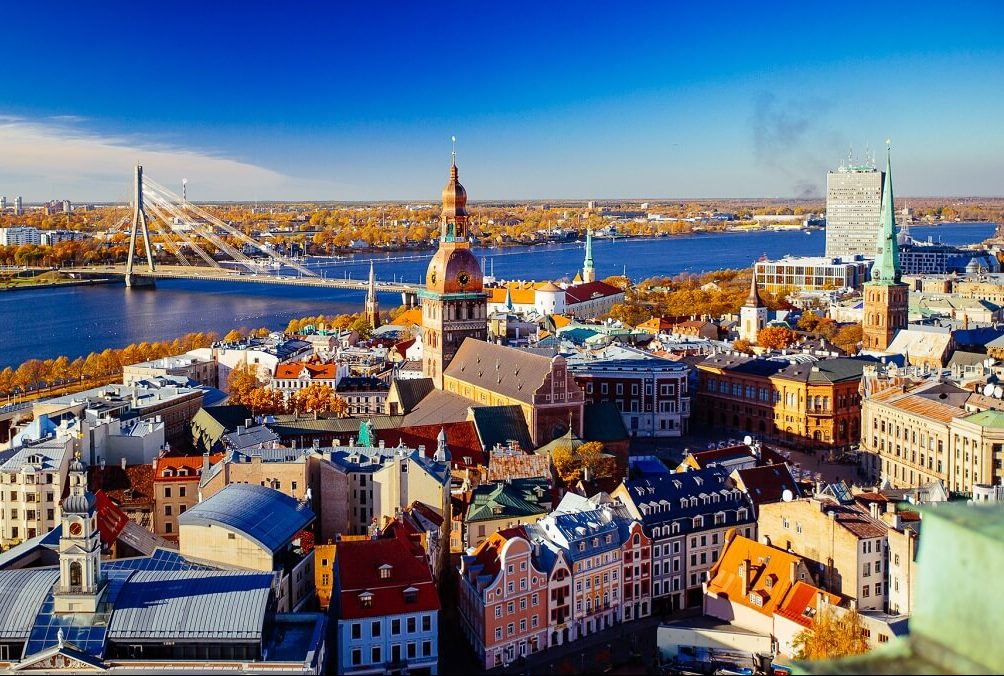 Stadsgezichten van Riga