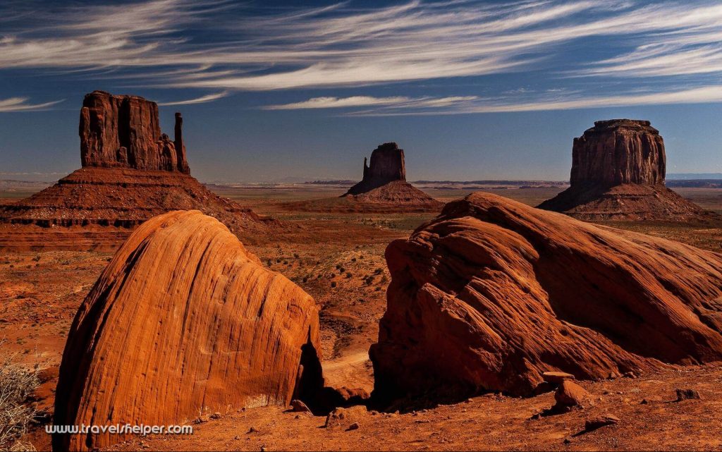 Пустынный пейзаж Калифорнии
