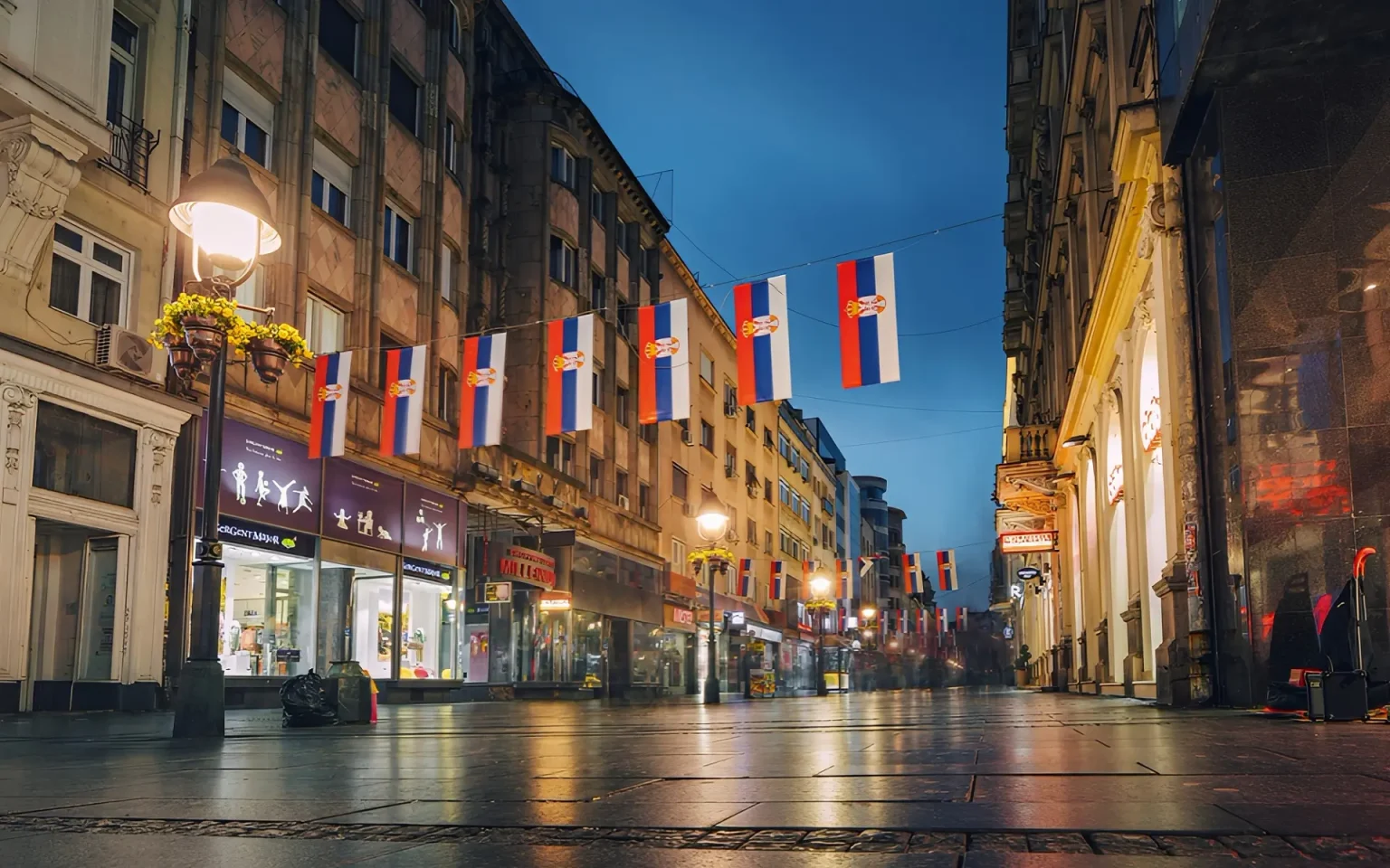 Pogled na Beograd i ušće Save u Dunav
