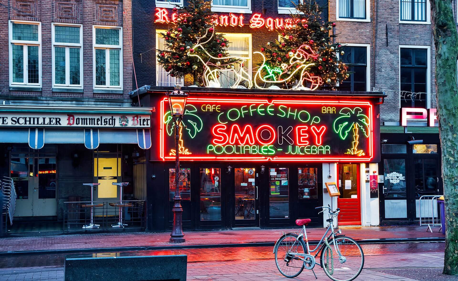 Coffee shop in Amsterdam