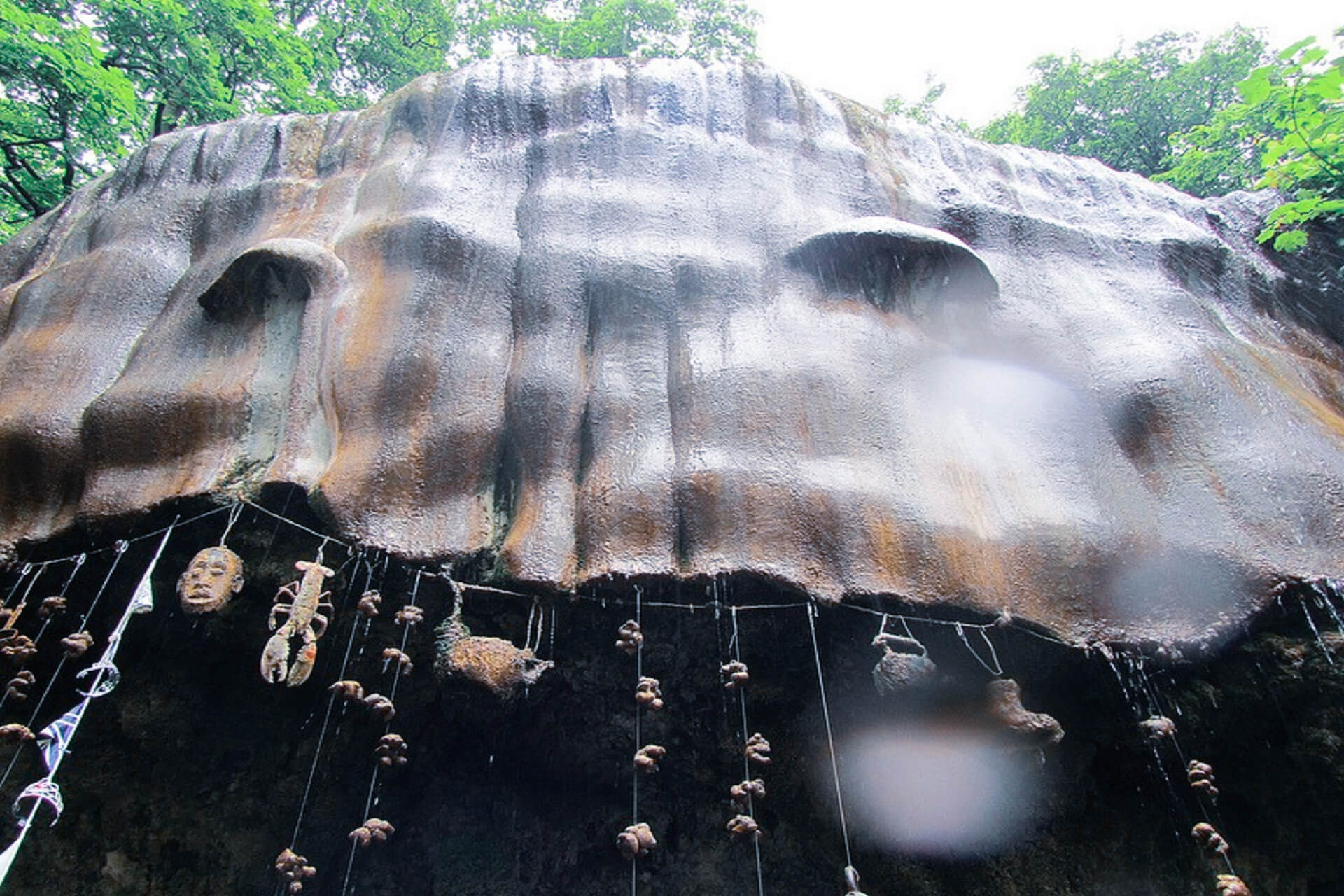 Cursed water rock