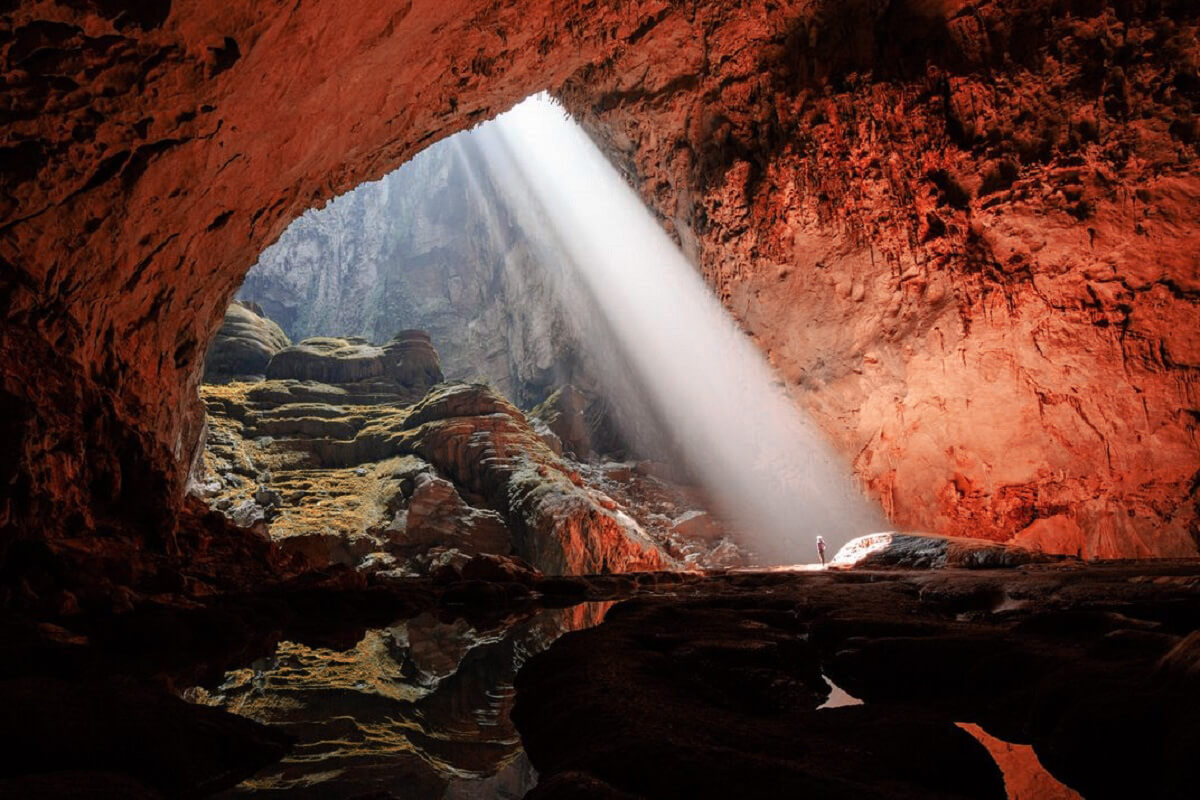 Hang Son Doong - jama gorske reke