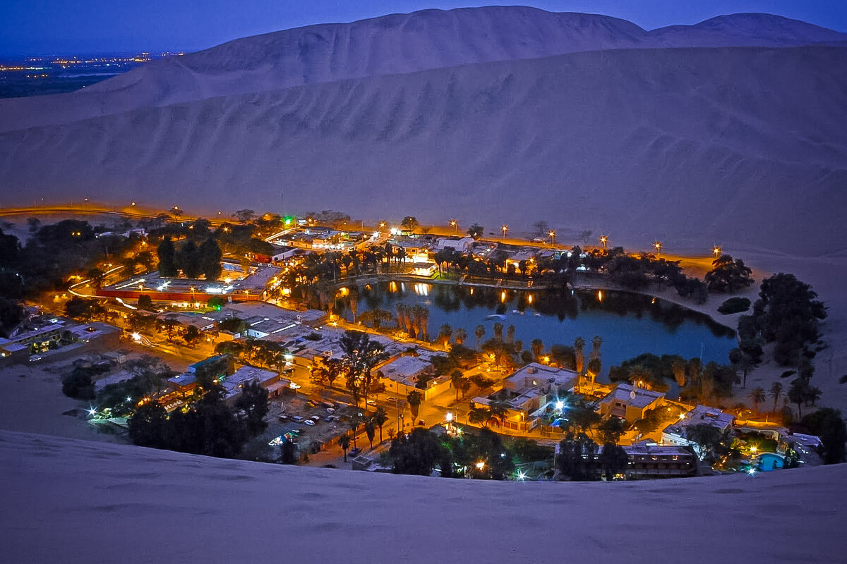 Huacachina - Incantevoli destinazioni che i turisti trascurano costantemente