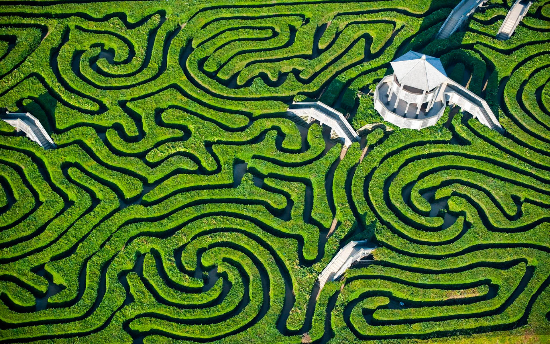 Labyrinthe de Longleat, Angleterre