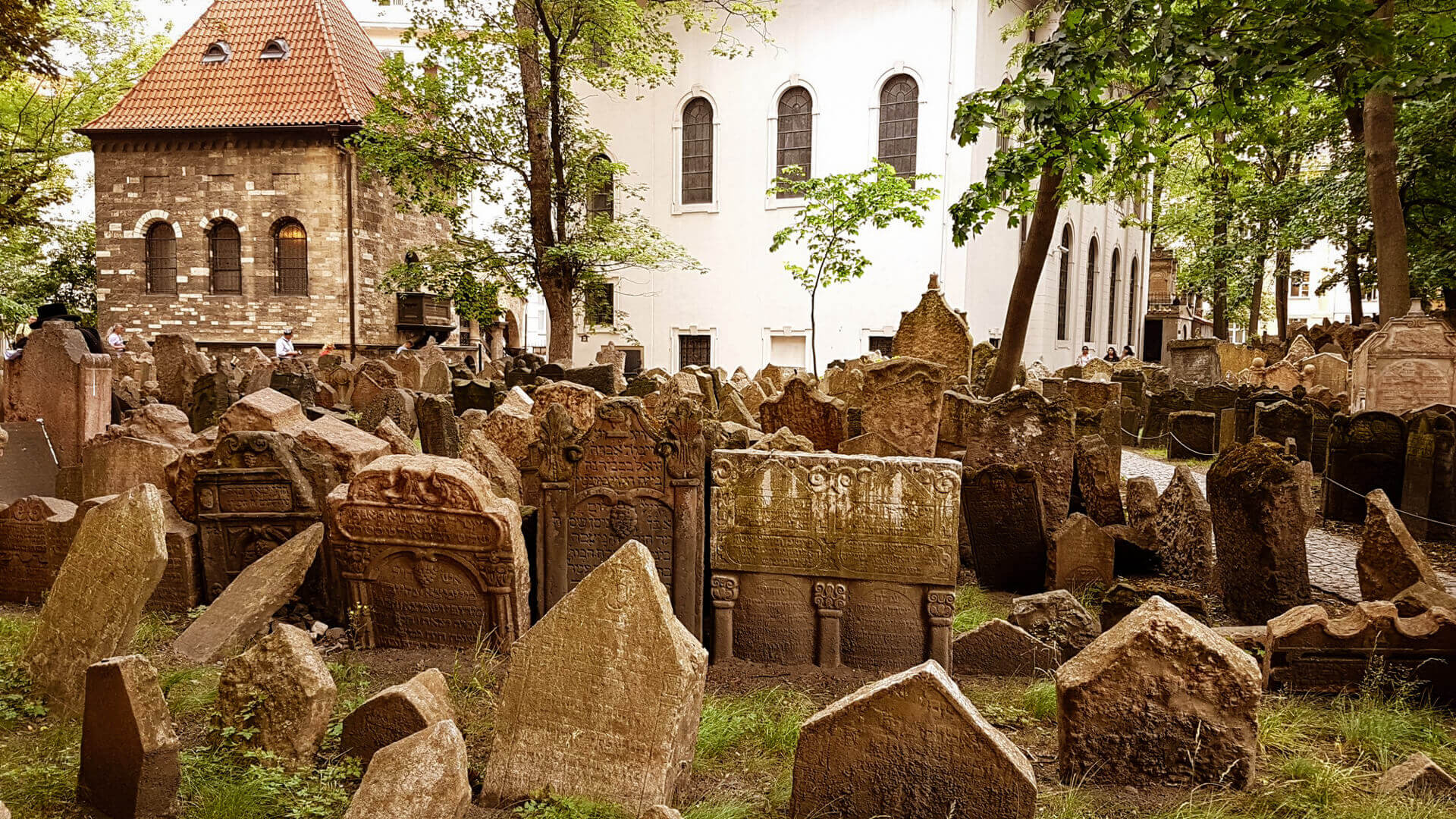 Tanah Perkuburan Yahudi Lama, Prague