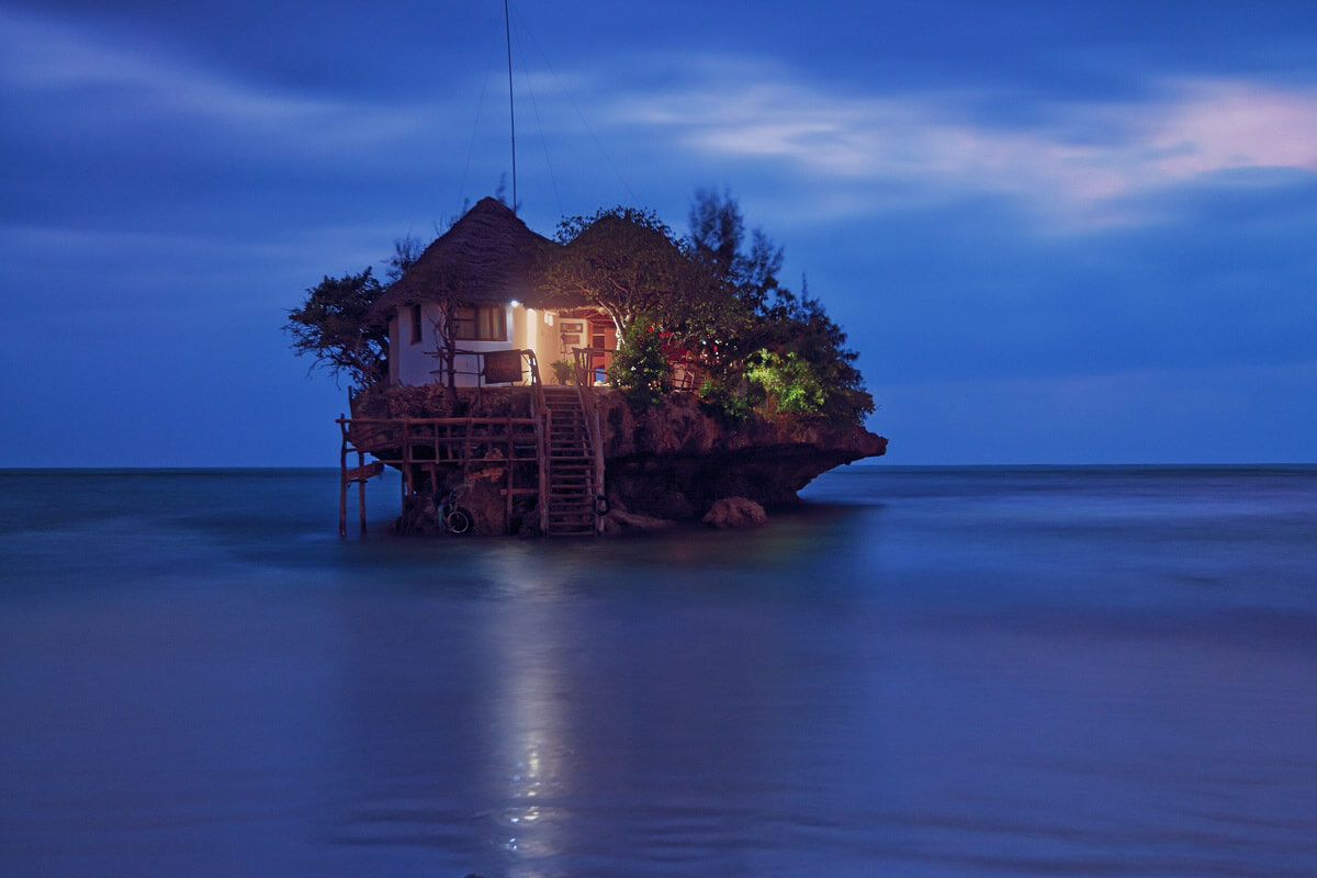 Le restaurant Rok à Zanzibar