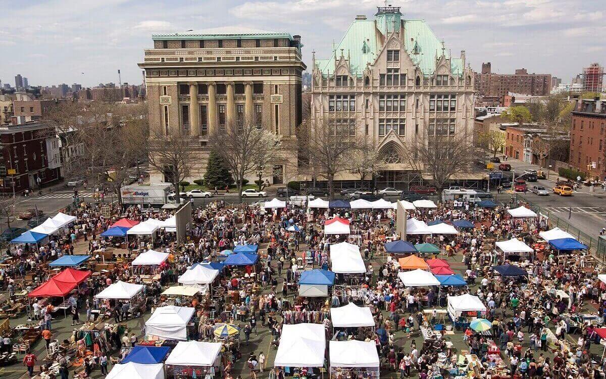 The-flea-market-in-Bruklin