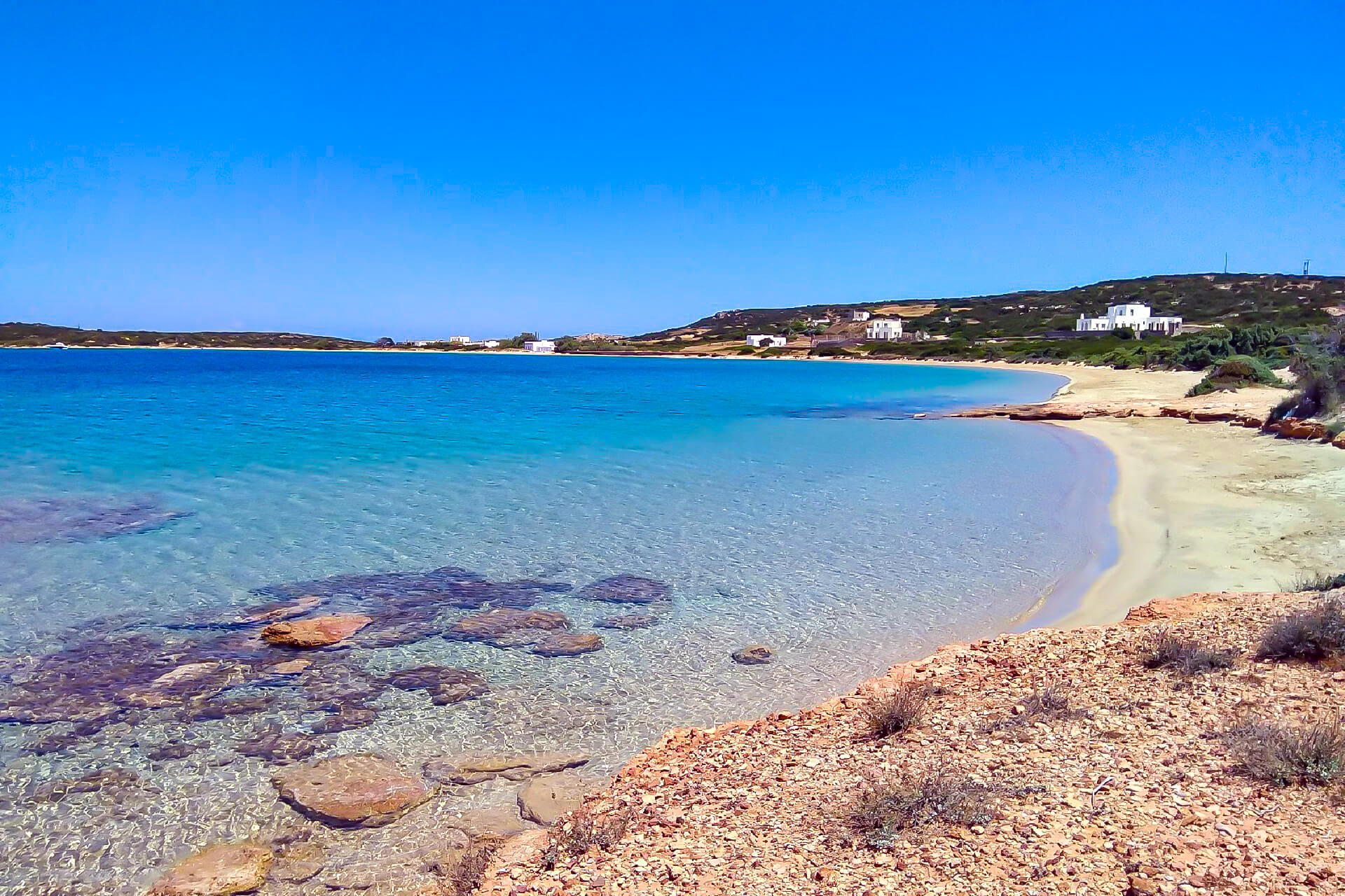 Paros Lageri Beach - En FKK-strand utanför allfarvägen